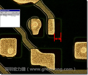 其他零件的防焊層印刷偏移，造成焊墊大小不一的現象。