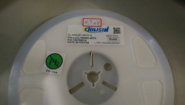 有時元件也可能是使用公制mm來表示其尺寸。Dimension 1608(mm) 對應到的是0603(inch)